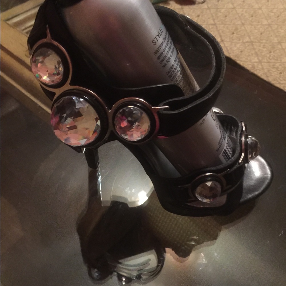 Versace Versus size 38 Bling heels (rare)